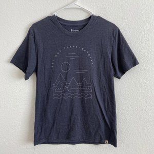 COPY - Cotopaxi Mens Gray Heather Get Out There Landscape Basic T Shirt Size Me…